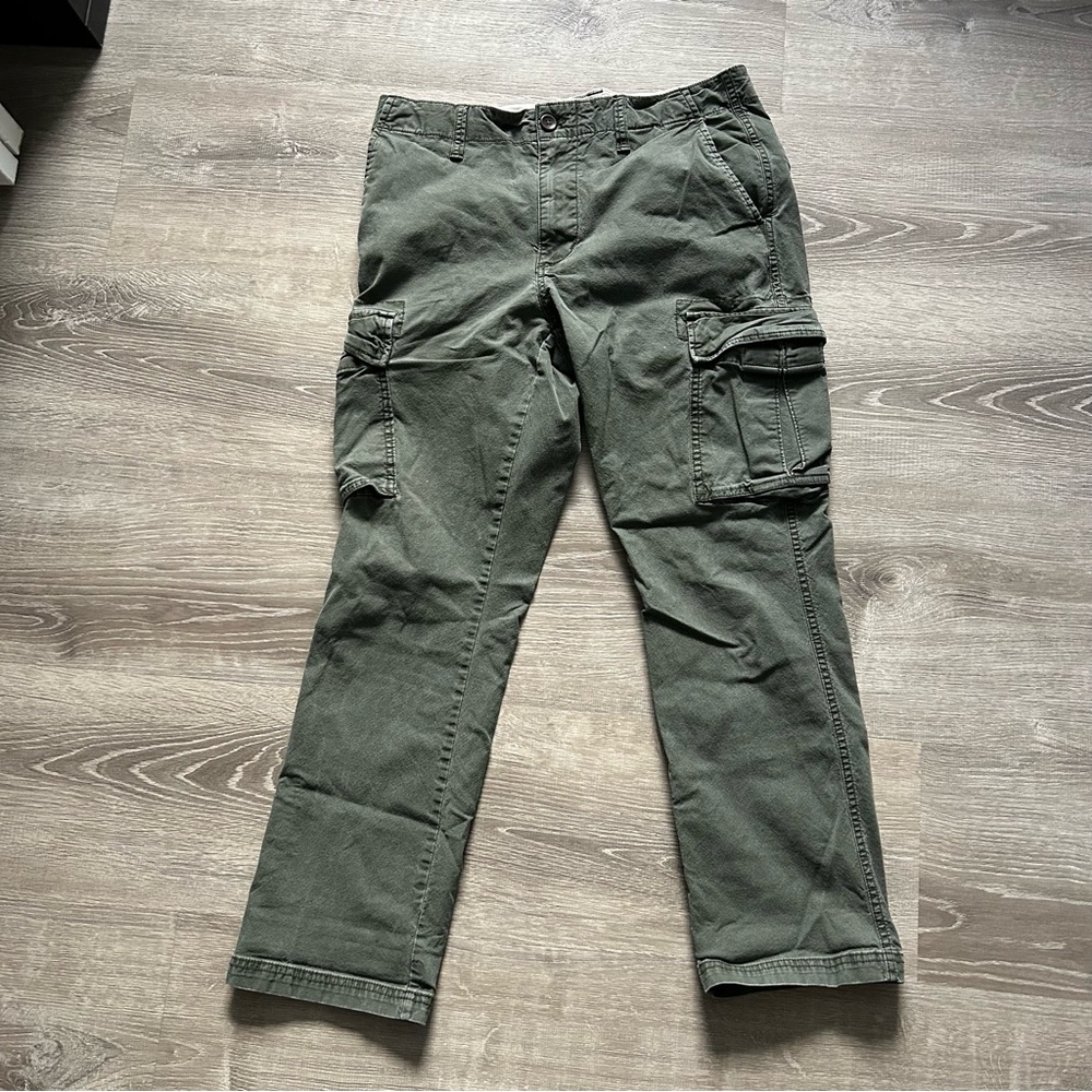 Men's Olive Cargo Pants